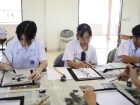 กิจกรรม “การเขียนพู่กันญี่ปุ่น (Shodo)” สำหรับนักเรียนระดับช ... Image 121