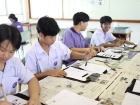 กิจกรรม “การเขียนพู่กันญี่ปุ่น (Shodo)” สำหรับนักเรียนระดับช ... Image 134