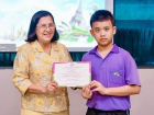 พิธีมอบประกาศนียบัตรแก่ครอบครัวเจ้าภาพ Koshi High School, Ja ... Image 17