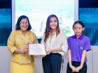 พิธีมอบประกาศนียบัตรแก่ครอบครัวเจ้าภาพ Koshi High School, Ja ... Image 25