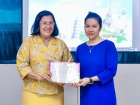 พิธีมอบประกาศนียบัตรแก่ครอบครัวเจ้าภาพ Koshi High School, Ja ... Image 26