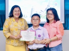 พิธีมอบประกาศนียบัตรแก่ครอบครัวเจ้าภาพ Koshi High School, Ja ... Image 34