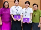พิธีมอบประกาศนียบัตรให้แก่นิสิตฝึกประสบการณ์สอนภาษาญี่ปุ่นจา ... Image 1