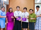 พิธีมอบประกาศนียบัตรให้แก่นิสิตฝึกประสบการณ์สอนภาษาญี่ปุ่นจา ... Image 18