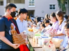 พิธีทำบุญตักบาตร เนื่องในวันขึ้นปีใหม่ ปีพุทธศักราช 2568 Image 87