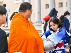 พิธีทำบุญตักบาตร เนื่องในวันขึ้นปีใหม่ ปีพุทธศักราช 2568 Image 127