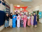 กิจกรรมเสริมหลักสูตรภาษาญี่ปุ่น “การฝึกแต่งชุดยุกะตะ&quot; Image 20