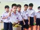 กิจกรรมหล่อเทียน เนื่องในวันอาสาฬหบูชาและวันเข้าพรรษา ประจำป ... Image 240