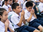พิธีทำบุญตักบาตร ครั้งที่ 1 ปีการศึกษา 2568 Image 225