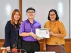 พิธีมอบประกาศนียบัตรแก่ครอบครัวเจ้าภาพ โครงการแลกเปลี่ยนการศ ... Image 92