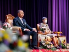 พิธีมอบประกาศนียบัตรแก่ผู้สำเร็จการศึกษาตามหลักสูตรการศึกษาข ... Image 12