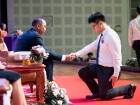 พิธีมอบประกาศนียบัตรแก่ผู้สำเร็จการศึกษาตามหลักสูตรการศึกษาข ... Image 182