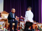 พิธีมอบประกาศนียบัตรแก่ผู้สำเร็จการศึกษาตามหลักสูตรการศึกษาข ... Image 220