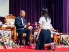 พิธีมอบประกาศนียบัตรแก่ผู้สำเร็จการศึกษาตามหลักสูตรการศึกษาข ... Image 222