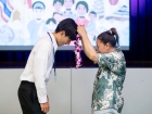 พิธีมอบประกาศนียบัตรแก่ครอบครัวเจ้าภาพ โครงการแลกเปลี่ยนการศ ... Image 75
