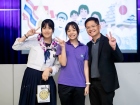 พิธีมอบประกาศนียบัตรแก่ครอบครัวเจ้าภาพ โครงการแลกเปลี่ยนการศ ... Image 82