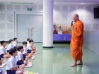 พิธีแสดงตนเป็นพุทธมามกะและการบริหารจิตเจริญปัญญา ระดับชั้นปร ... Image 61