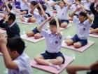 พิธีแสดงตนเป็นพุทธมามกะและการบริหารจิตเจริญปัญญา ระดับชั้นปร ... Image 180