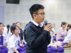 พิธีแสดงตนเป็นพุทธมามกะและการบริหารจิตเจริญปัญญา ระดับชั้นปร ... Image 307