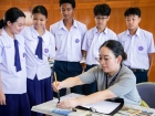 กิจกรรมการเขียนพู่กันญี่ปุ่น (Shodo) ม.3 Image 9