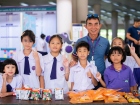 กิจกรรมทำบุญตักบาตรข้าวสารอาหารแห้ง ครั้งที่ 3 ภาคต้น ปีการศ ... Image 30