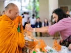 กิจกรรมทำบุญตักบาตรข้าวสารอาหารแห้ง ครั้งที่ 3 ภาคต้น ปีการศ ... Image 88