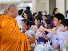 กิจกรรมทำบุญตักบาตรข้าวสารอาหารแห้ง ครั้งที่ 3 ภาคต้น ปีการศ ... Image 112