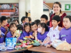 กิจกรรมทำบุญตักบาตรข้าวสารอาหารแห้ง ครั้งที่ 3 ภาคต้น ปีการศ ... Image 126