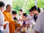 กิจกรรมทำบุญตักบาตรข้าวสารอาหารแห้ง ครั้งที่ 3 ภาคต้น ปีการศ ... Image 147