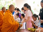 กิจกรรมทำบุญตักบาตรข้าวสารอาหารแห้ง ครั้งที่ 3 ภาคต้น ปีการศ ... Image 157