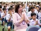กิจกรรมทำบุญตักบาตรข้าวสารอาหารแห้ง ครั้งที่ 3 ภาคต้น ปีการศ ... Image 205