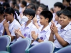 กิจกรรมทำบุญตักบาตรข้าวสารอาหารแห้ง ครั้งที่ 3 ภาคต้น ปีการศ ... Image 258