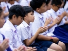 กิจกรรมทำบุญตักบาตรข้าวสารอาหารแห้ง ครั้งที่ 3 ภาคต้น ปีการศ ... Image 301