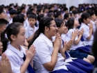 กิจกรรมทำบุญตักบาตรข้าวสารอาหารแห้ง ครั้งที่ 3 ภาคต้น ปีการศ ... Image 305