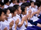 กิจกรรมทำบุญตักบาตรข้าวสารอาหารแห้ง ครั้งที่ 3 ภาคต้น ปีการศ ... Image 308