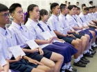 พิธีมอบประกาศนียบัตรหลักสูตรการศึกษาภาคบังคับ ปีการศึกษา 256 ... Image 34
