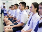 พิธีมอบประกาศนียบัตรหลักสูตรการศึกษาภาคบังคับ ปีการศึกษา 256 ... Image 36