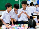 บรรยากาศการทำพานไหว้ครู ปีการศึกษา 2569 Image 88