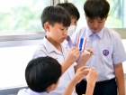 บรรยากาศการทำพานไหว้ครู ปีการศึกษา 2569 Image 96