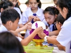 บรรยากาศการทำพานไหว้ครู ปีการศึกษา 2569 Image 18