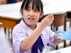 บรรยากาศการทำพานไหว้ครู ปีการศึกษา 2569 Image 25