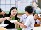 บรรยากาศการทำพานไหว้ครู ปีการศึกษา 2569 Image 44