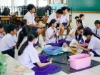 บรรยากาศการทำพานไหว้ครู ปีการศึกษา 2569 Image 177