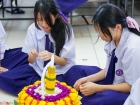 บรรยากาศการทำพานไหว้ครู ปีการศึกษา 2569 Image 181