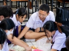 บรรยากาศการทำพานไหว้ครู ปีการศึกษา 2569 Image 189