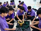บรรยากาศการทำพานไหว้ครู ปีการศึกษา 2569 Image 195