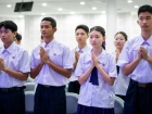 พิธีมอบประกาศนียบัตรแก่ผู้สำเร็จการศึกษาตามหลักสูตรการศึกษาภ ... Image 15