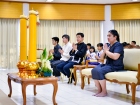 พิธีถวายเทียนพรรษา เนื่องในวันอาสาฬหบูชาและวันเข้าพรรษา ประจ ... Image 50