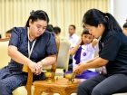 พิธีถวายเทียนพรรษา เนื่องในวันอาสาฬหบูชาและวันเข้าพรรษา ประจ ... Image 73