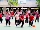 การแข่งขันกีฬาแชร์บอล ระดับชั้น ป.4 - ป.5 โครงการกีฬาสีสัมพั ... Image 54